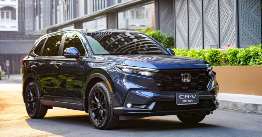 Ngoại thất Honda CRV 2025 mạnh mẽ và nam tính