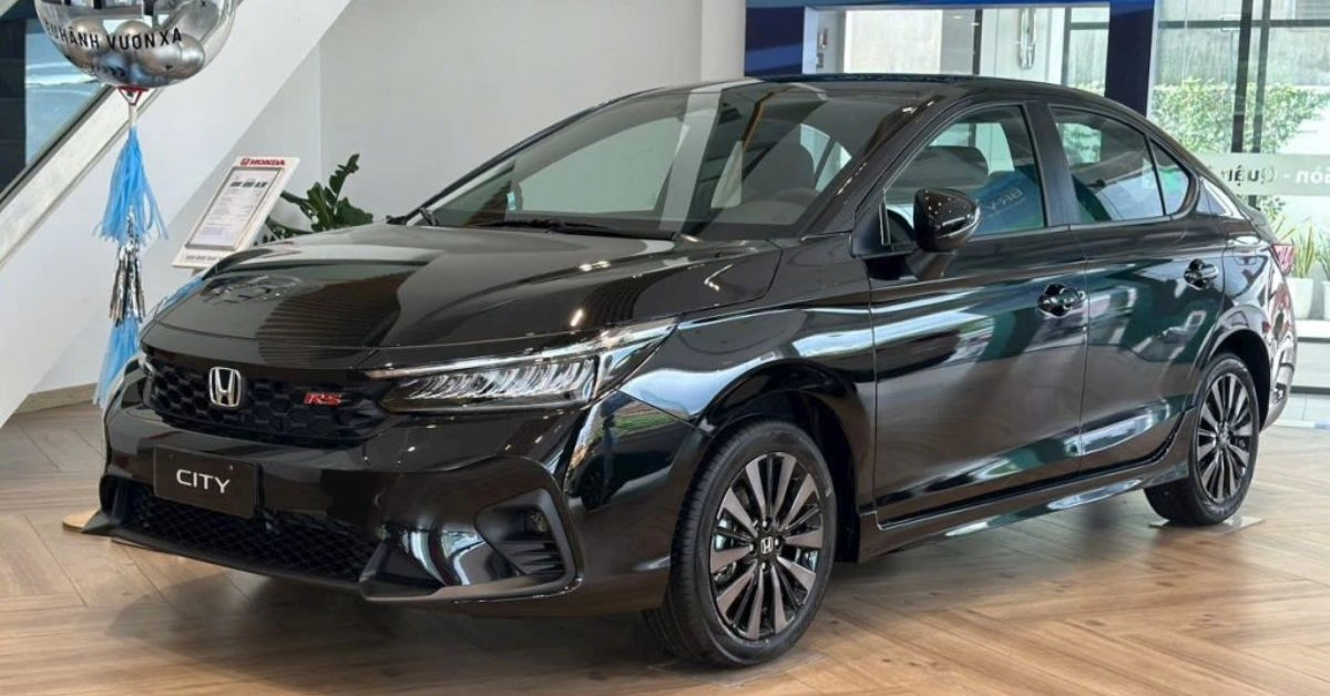 Honda City màu trắng tương sinh cho người mệnh thủy