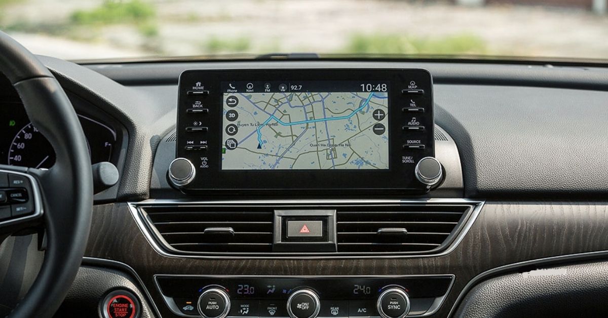 Nội thất Honda Accord thực tế