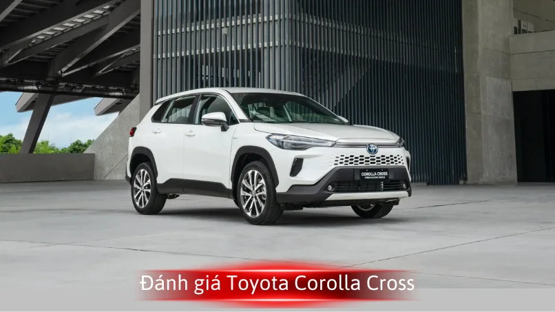 Corolla Cross ngoại thất trên đường cao tốc Việt Nam