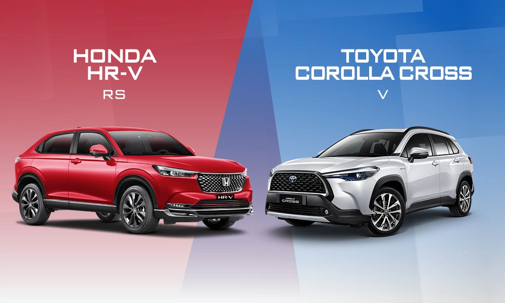 So sánh chi tiết Corolla Cross vs HRV