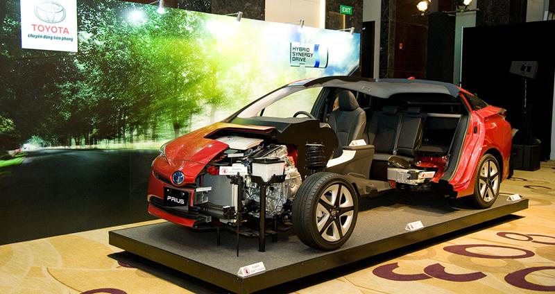 động cơ hybrid toyota